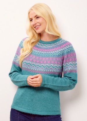 Mudflower Sparkle Fairisle Jumper